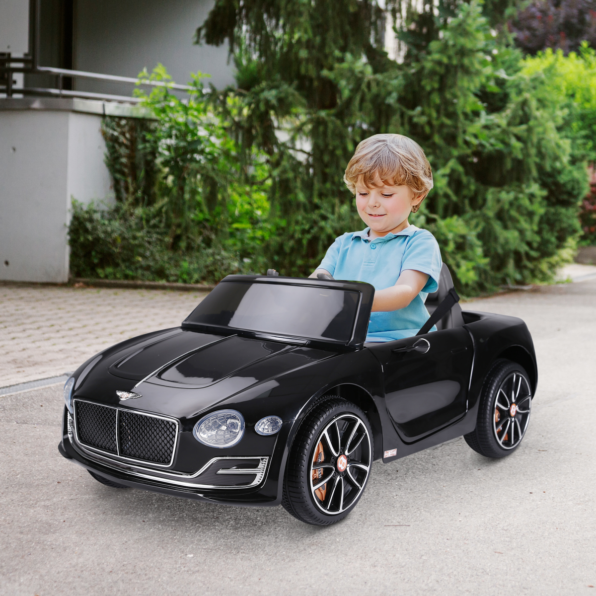 cortex-london-windsor-bentley-style-electric-ride-on-car-black-led-lights-mp3-player-parental-remote-control