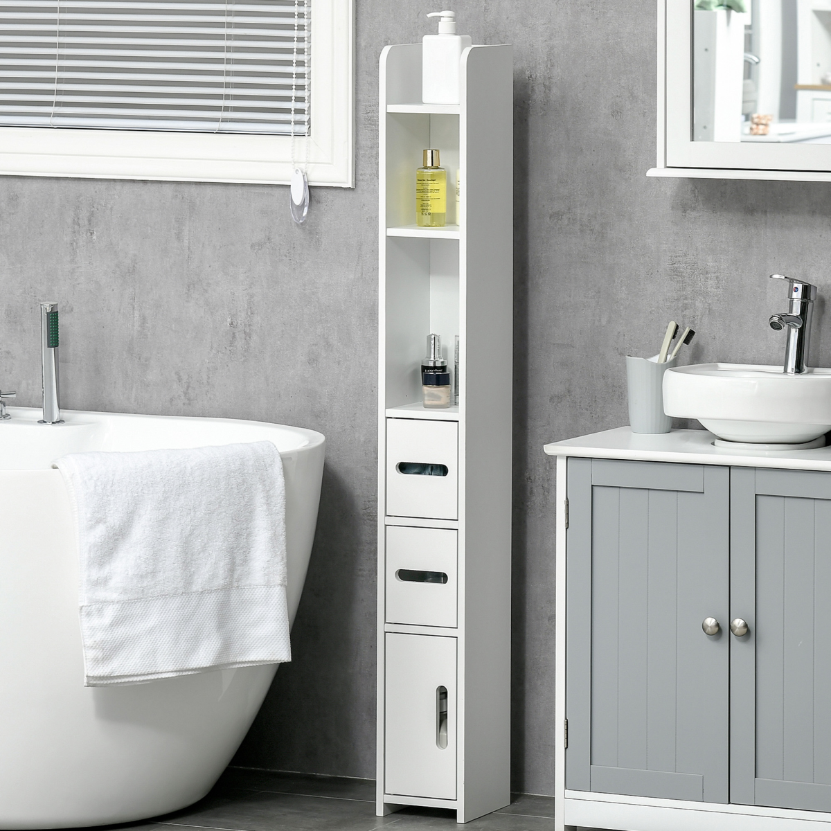 cortex-london-york-freestanding-white-bathroom-cabinet-three-open-shelves-three-cupboards