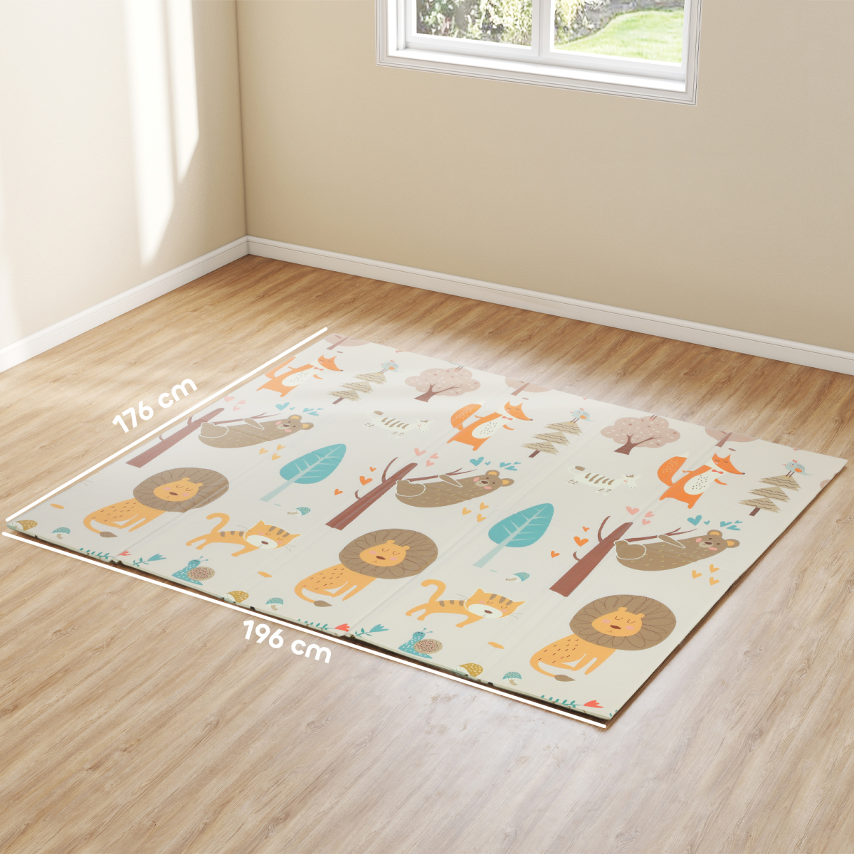 cortex-london-windsor-animal-baby-play-mat-multicolour-xpe