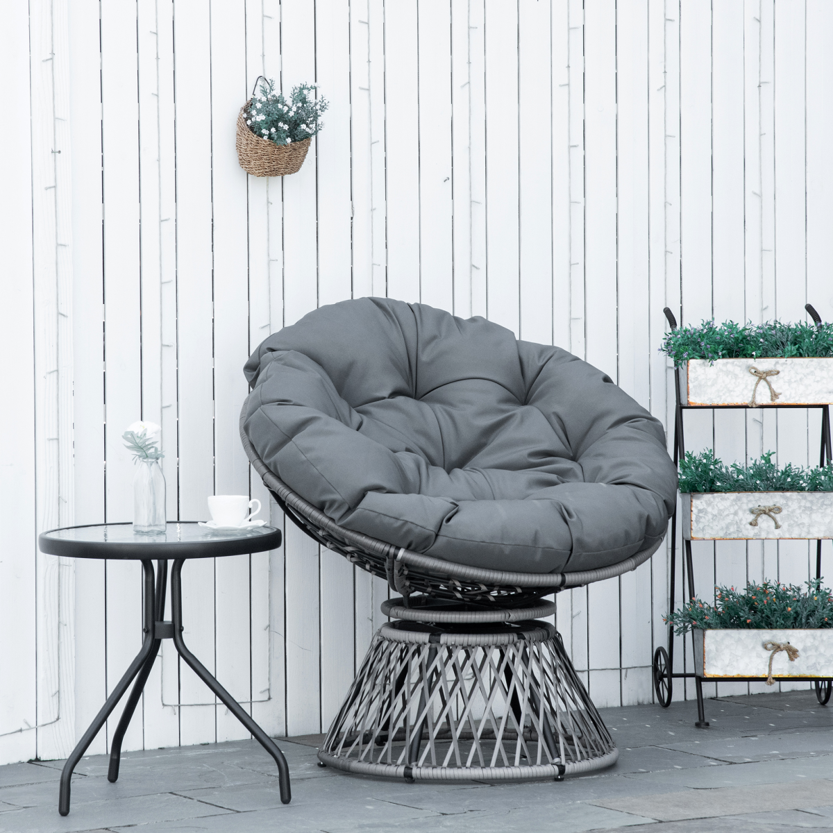 cortex-london-windsor-swivel-rattan-papasan-moon-chair-grey-outsunny