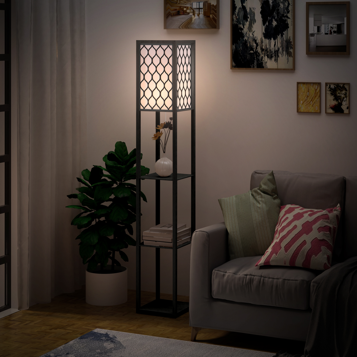 cortex-london-windsor-black-white-shelf-floor-lamp-open-shelves