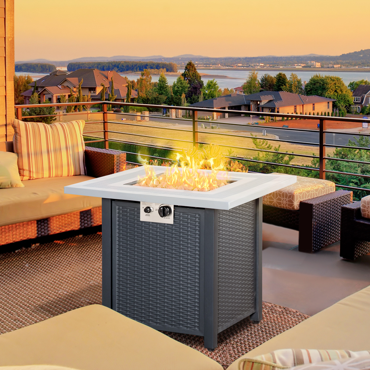cortex-london-windsor-rattan-propane-gas-fire-pit-table-lava-rocks-lid