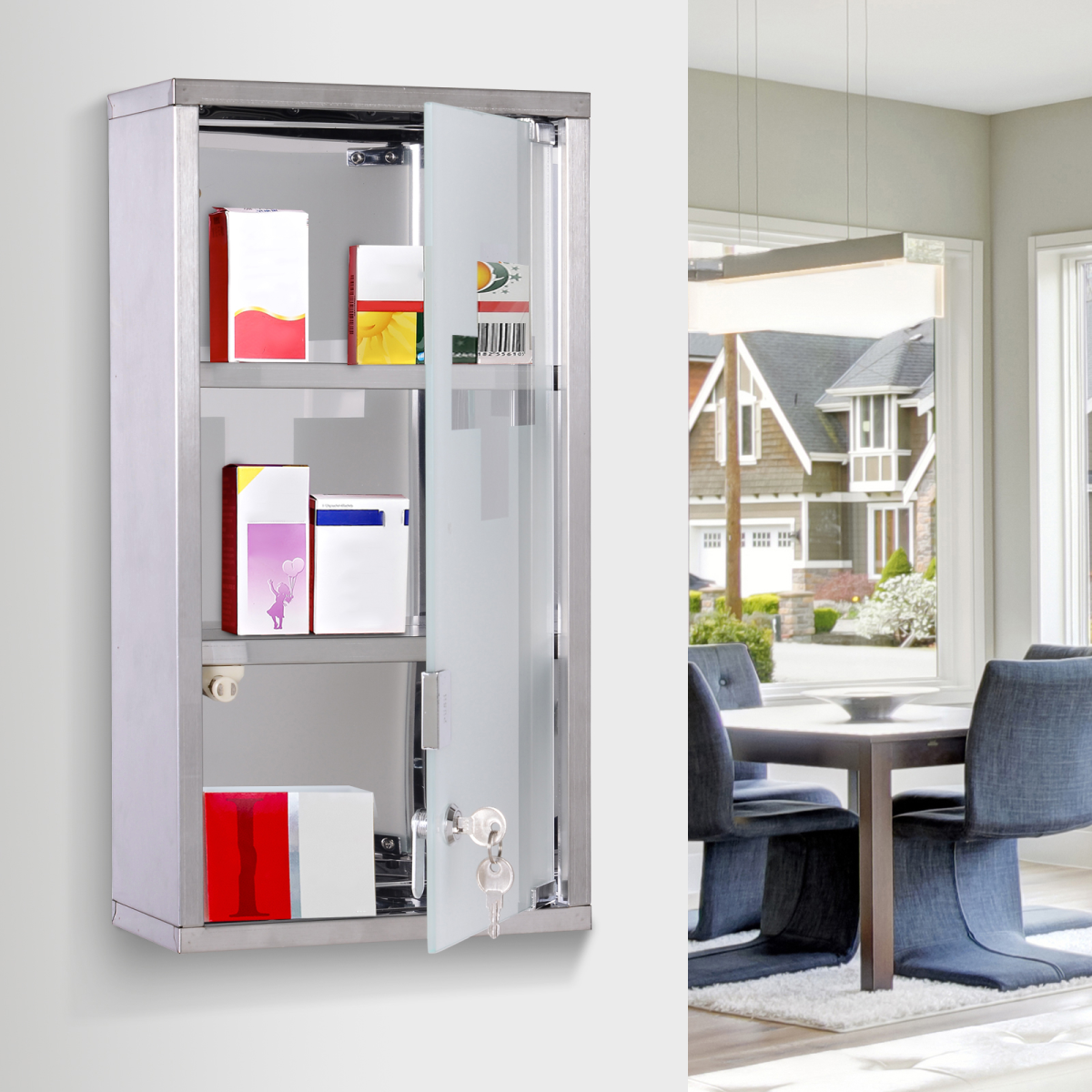 cortex-london-windsor-wall-mounted-medicine-cabinet-silver-stainless-steel