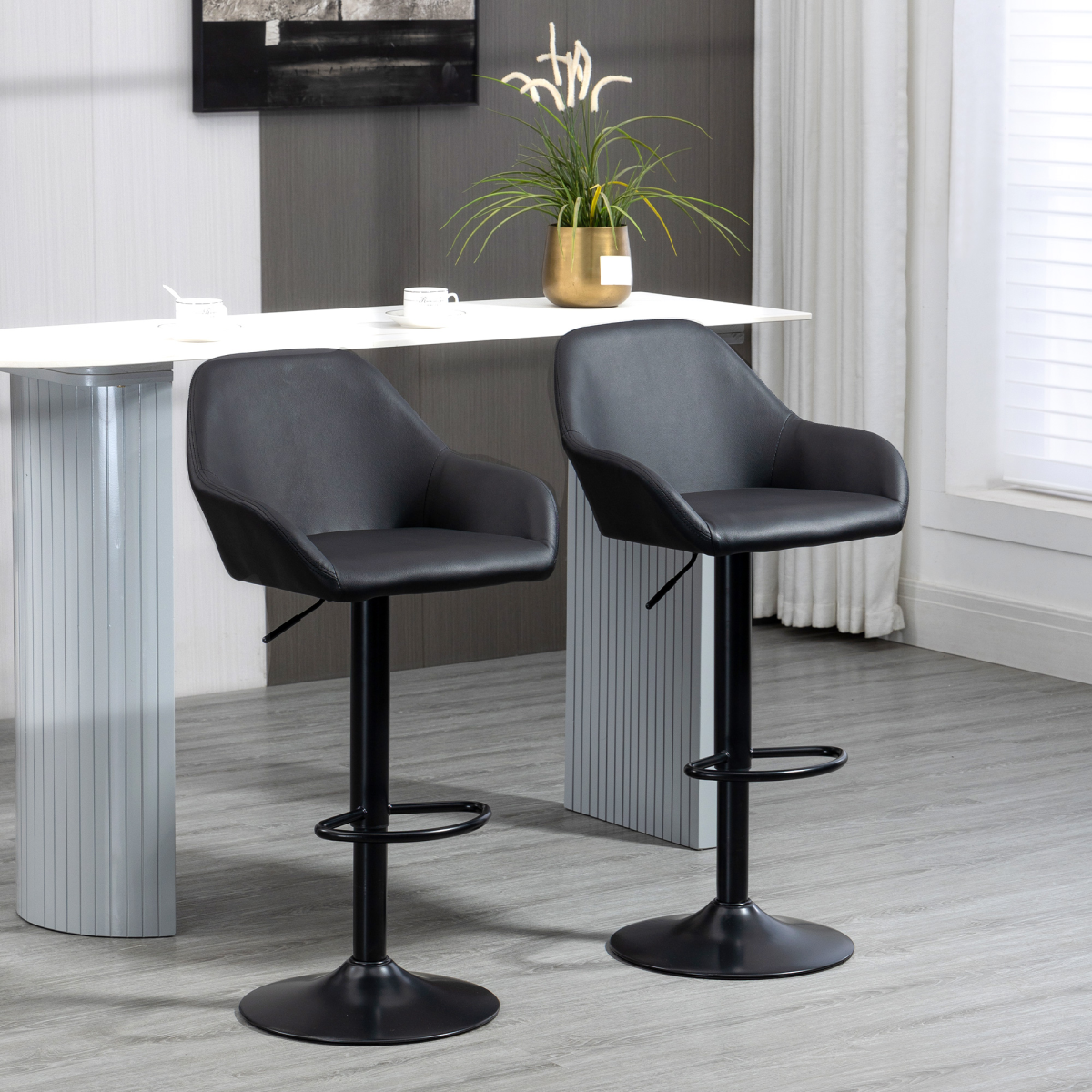 cortex-london-windsor-black-pu-leather-swivel-barstools-set-of-2