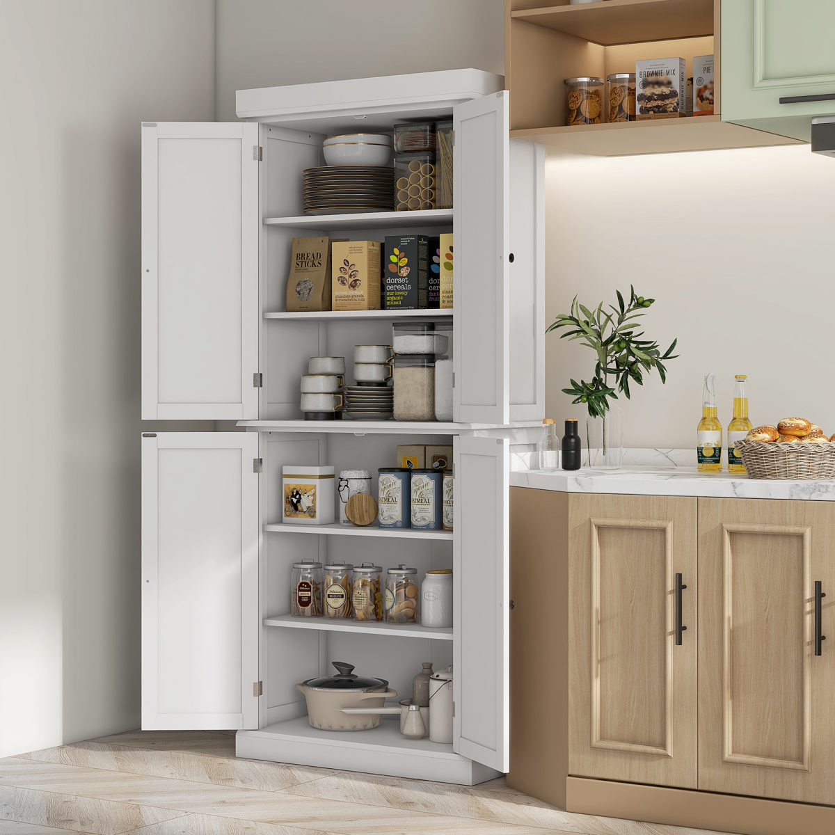 cortex-london-york-freestanding-kitchen-cupboard-six-tier-white