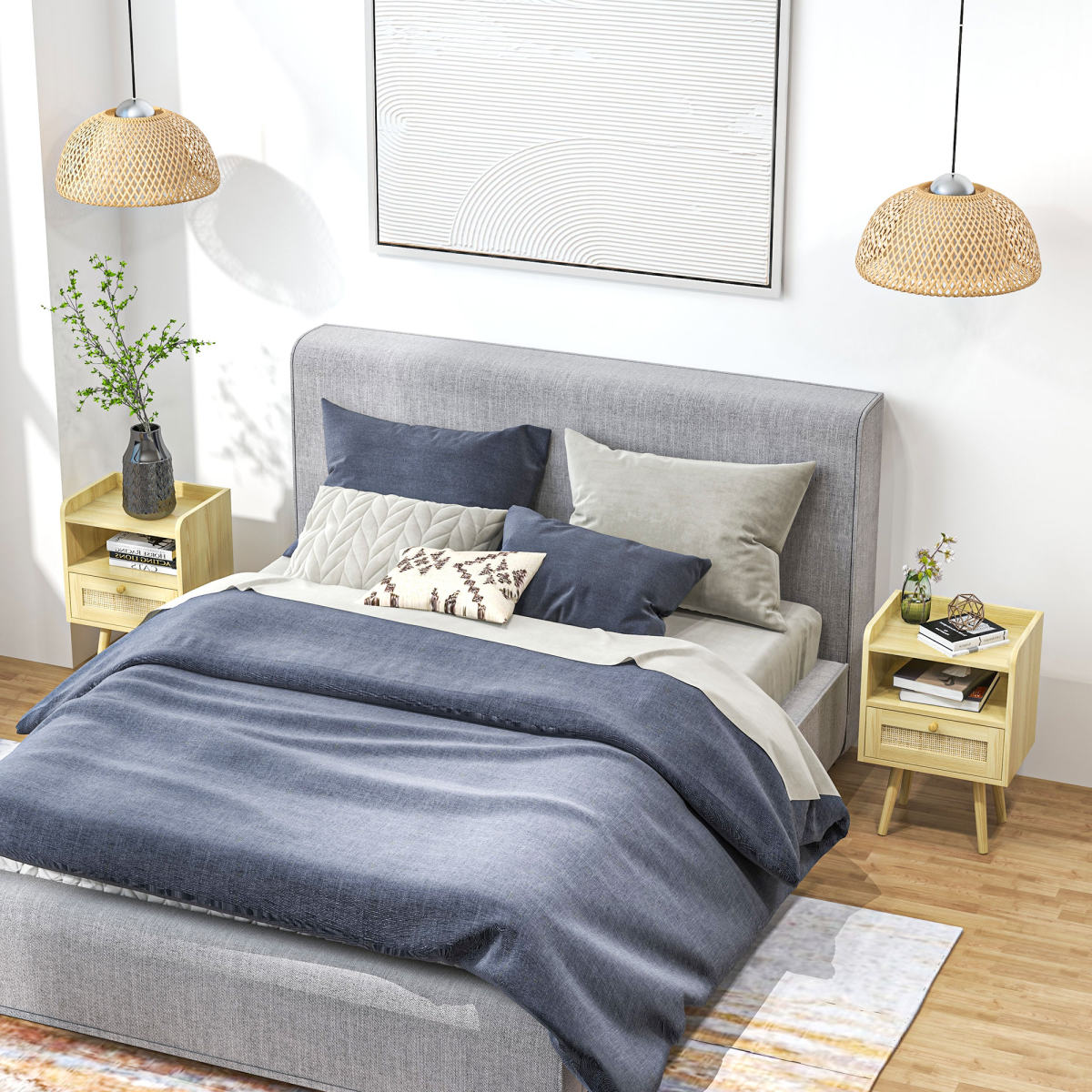 cortex-london-york-rattan-bedside-tables-set-of-2-with-drawer-storage