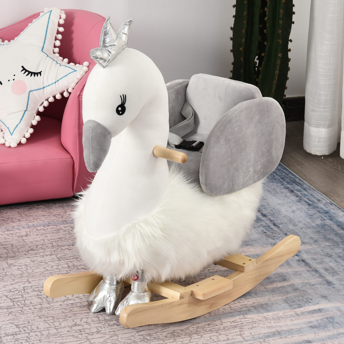 cortex-london-windsor-plush-swan-rocking-ride-on-with-sound