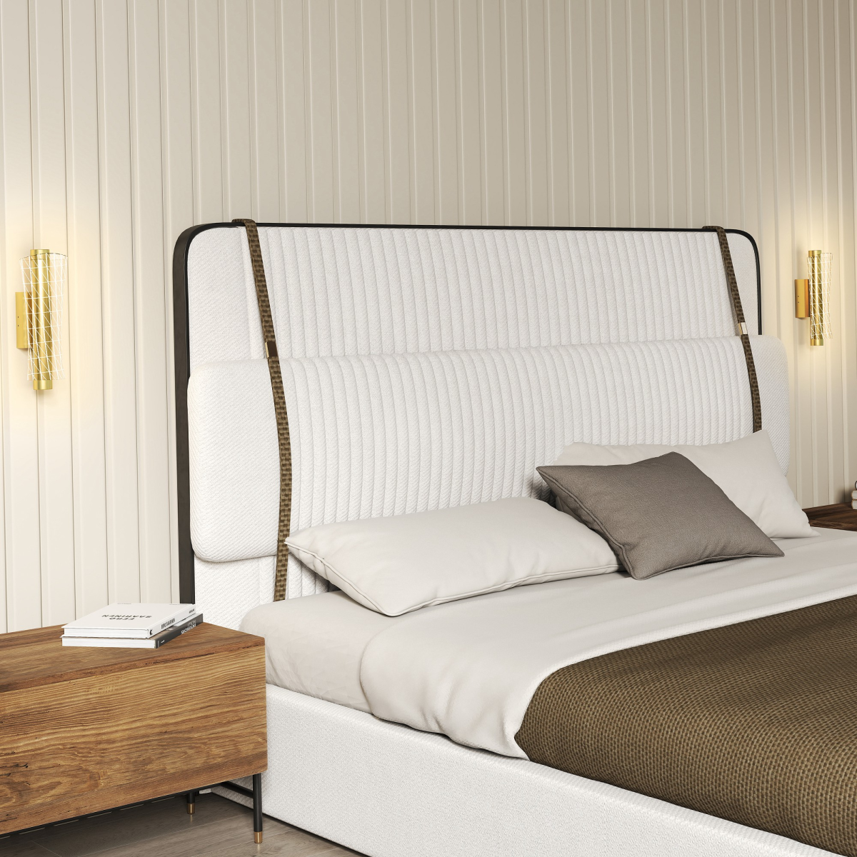 cortex-london-windsor-geometric-gold-tone-led-wall-lights-two-pack
