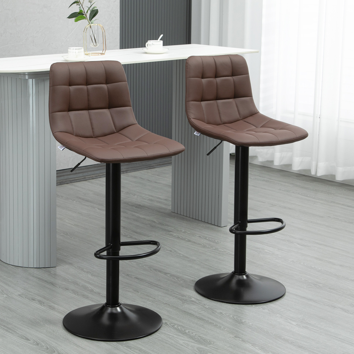 cortex-london-windsor-brown-adjustable-swivel-stools-set-of-2-faux-leather