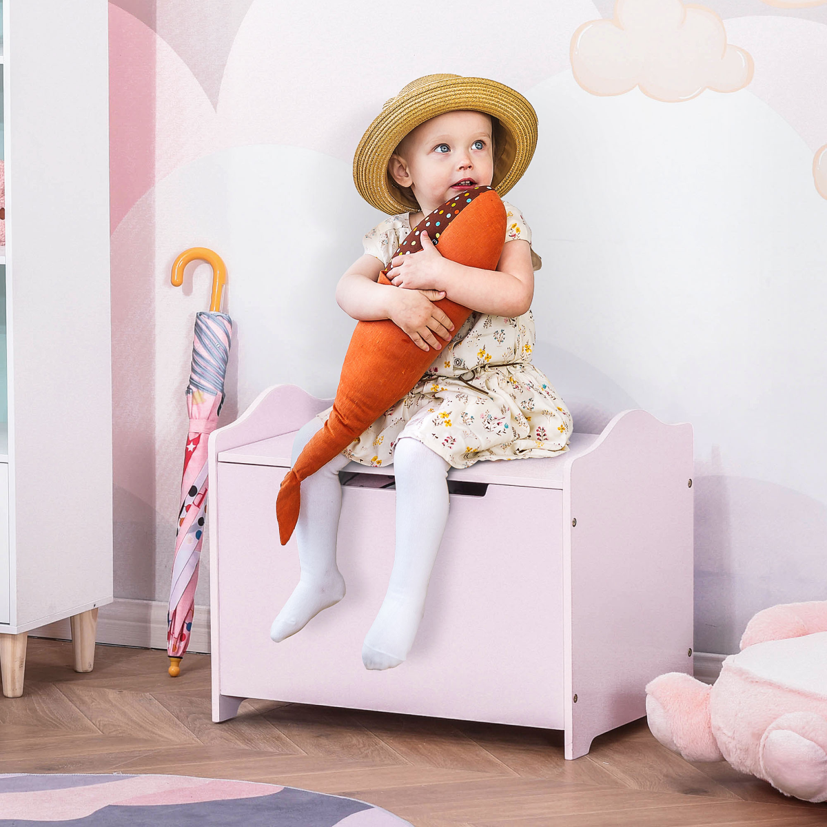 cortex-london-windsor-pink-kids-toy-storage-box-organiser
