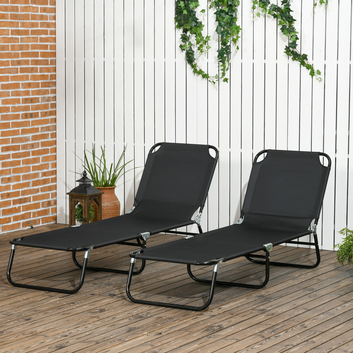 cortex-london-windsor-folding-adjustable-black-sun-loungers-set-of-2