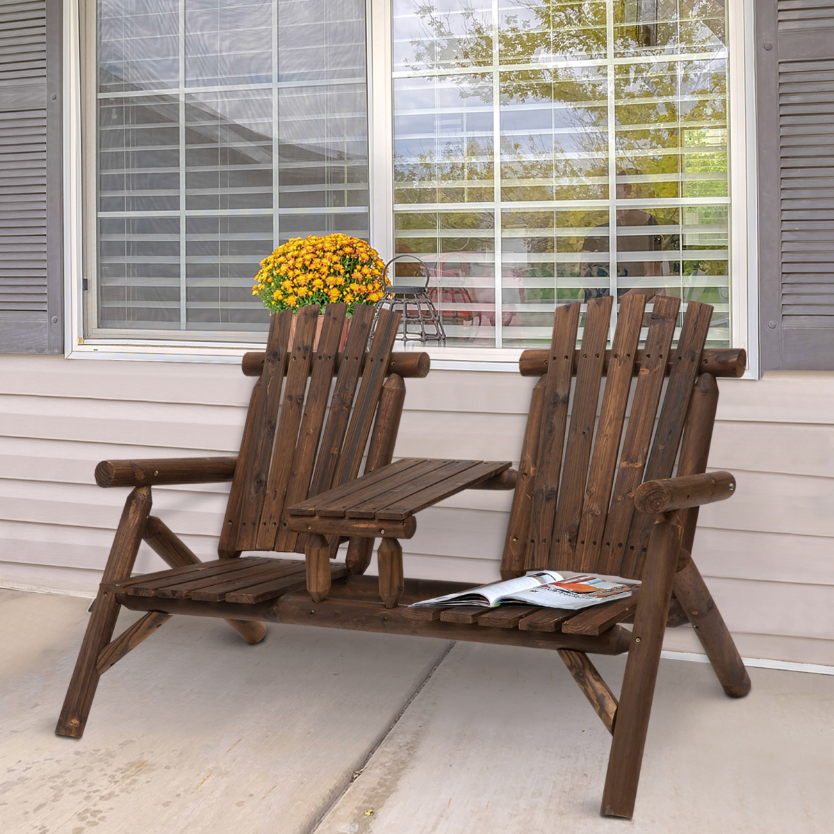 cortex-london-windsor-fir-wood-double-adirondack-garden-bench-table