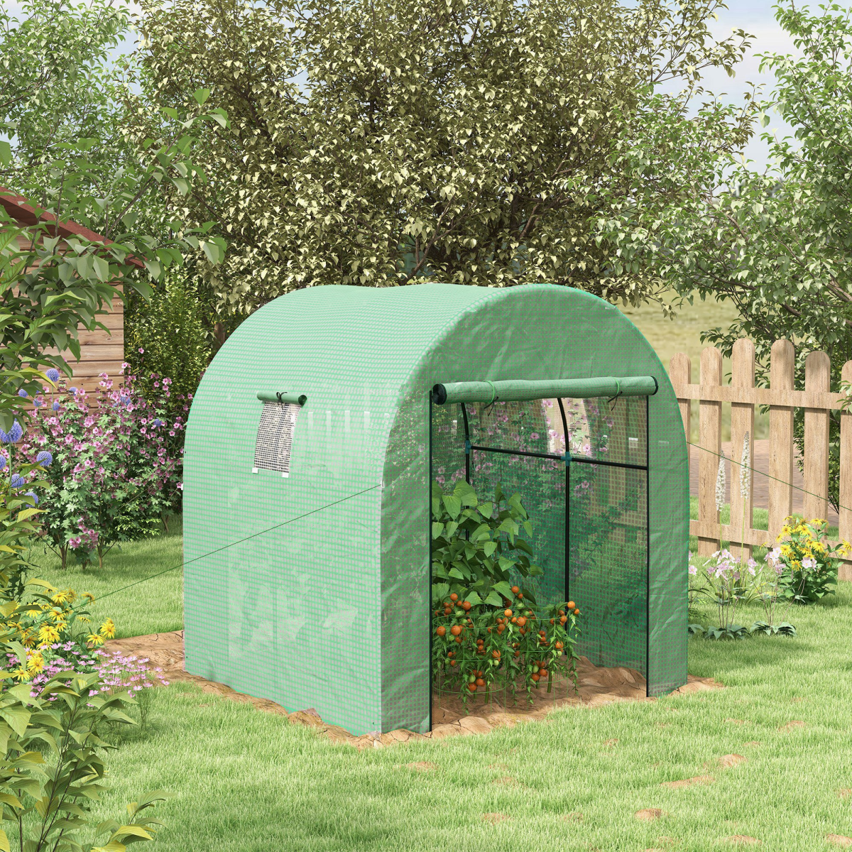 cortex-london-outsunny-green-polytunnel-greenhouse-with-doors-and-mesh-windows