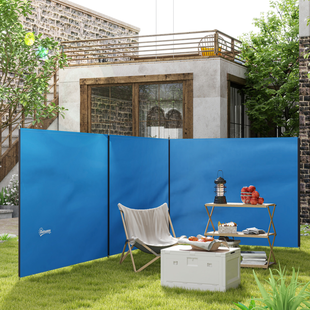 cortex-london-dover-camping-windbreak-privacy-wall-blue-540cm-150cm