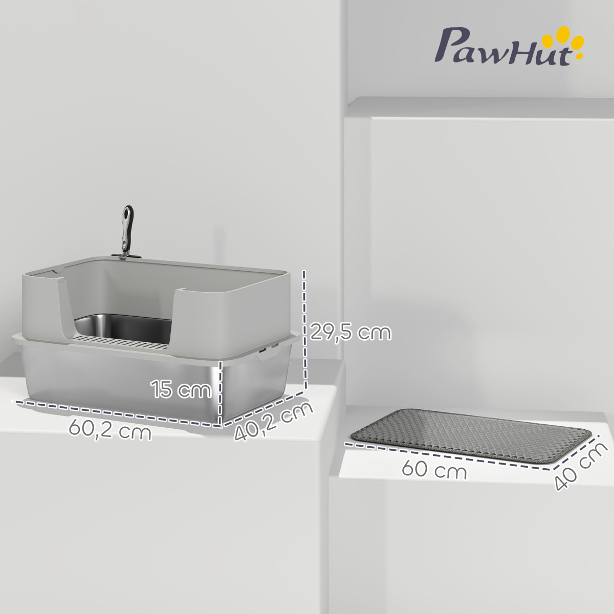 cortex-london-windsor-stainless-steel-cat-litter-box-grey