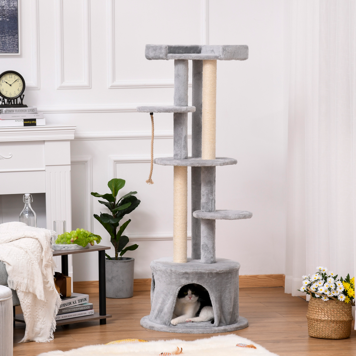 cortex-london-windsor-multi-level-cat-tree-kitten-tower-jute-scratching-posts-plush-perches