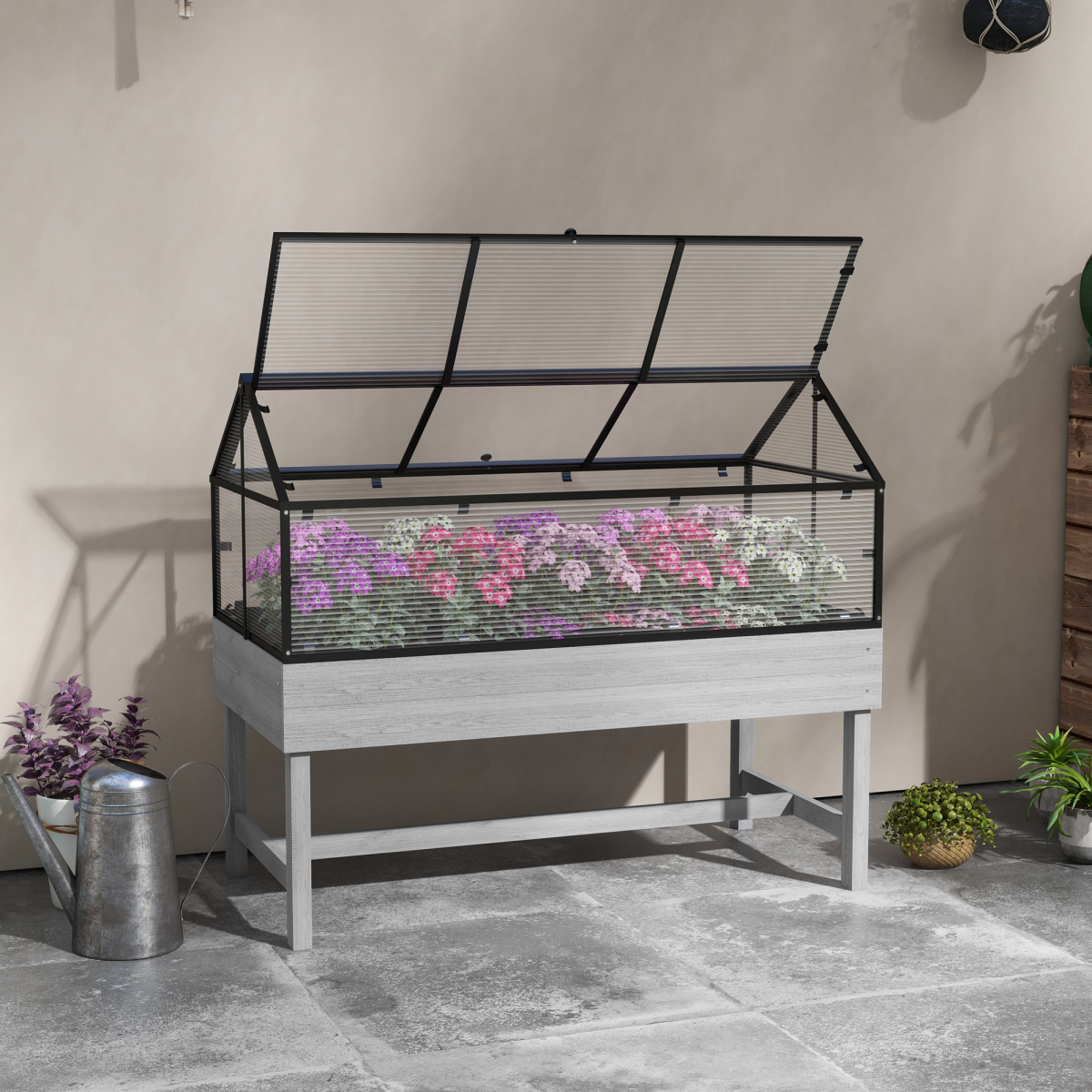 cortex-london-windsor-polycarbonate-raised-garden-bed-grow-house