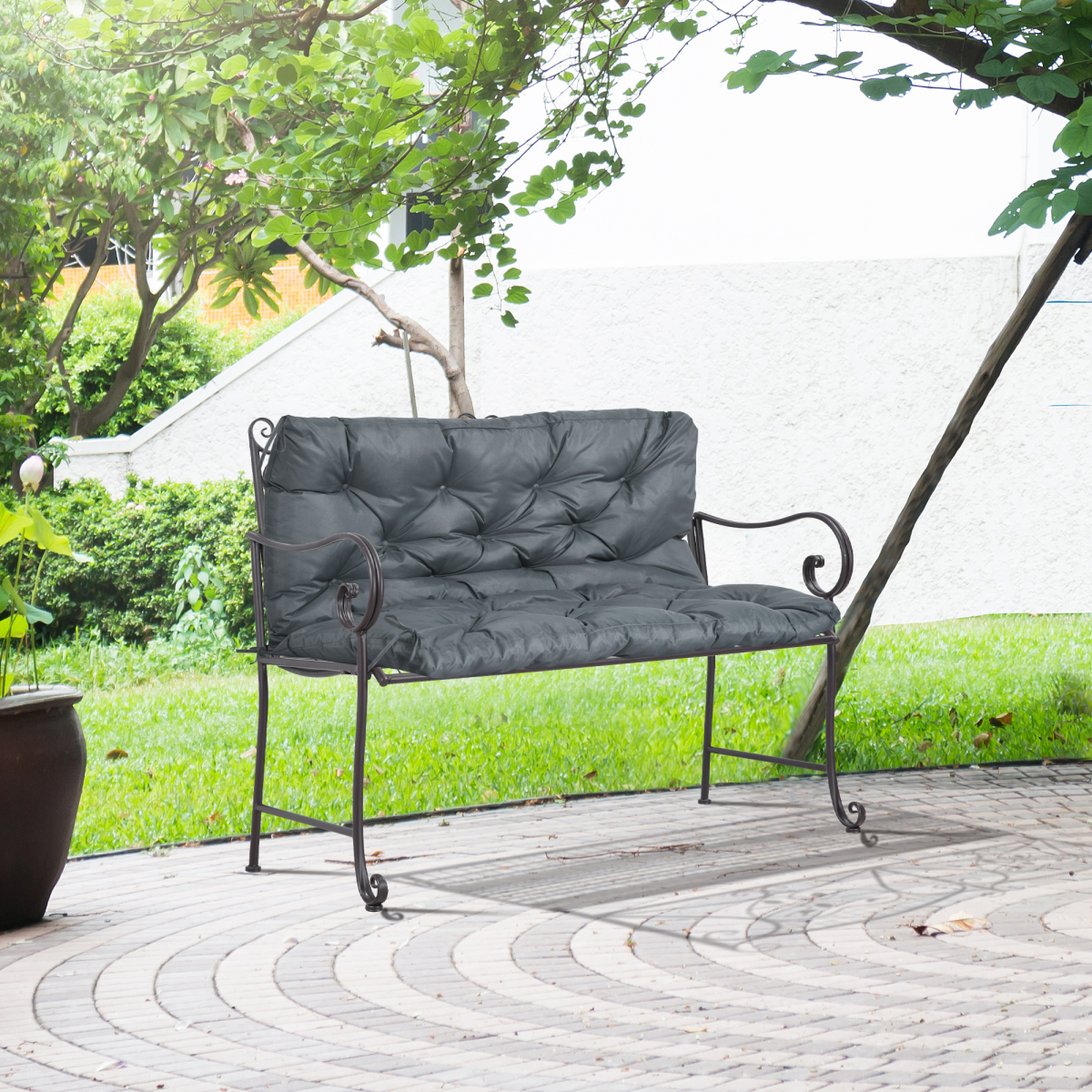 cortex-london-york-two-seater-garden-bench-cushion-dark-grey