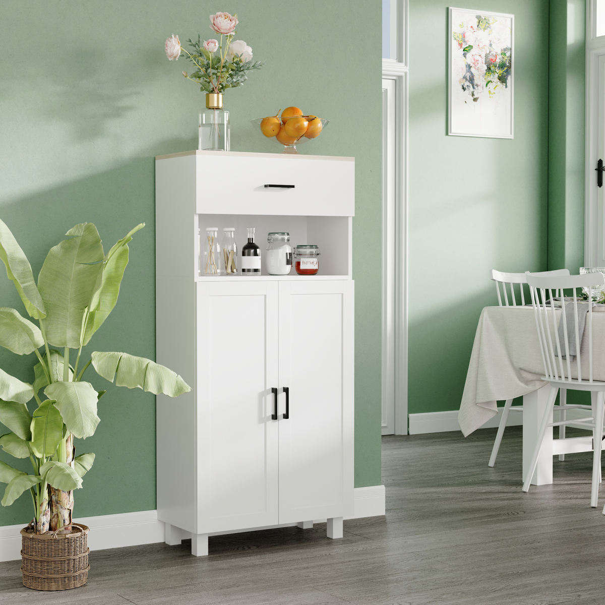 cortex-london-york-kitchen-storage-cabinet-white-drawer-open-compartment-bottom-cupboard