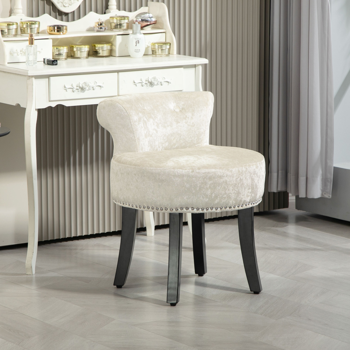 cortex-london-westminster-beige-ice-floral-velvet-dressing-table-stool-rubberwood-legs