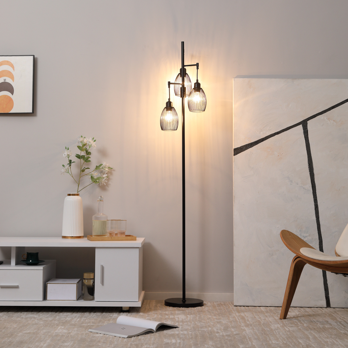cortex-london-york-industrial-3-light-dimmable-black-floor-lamp