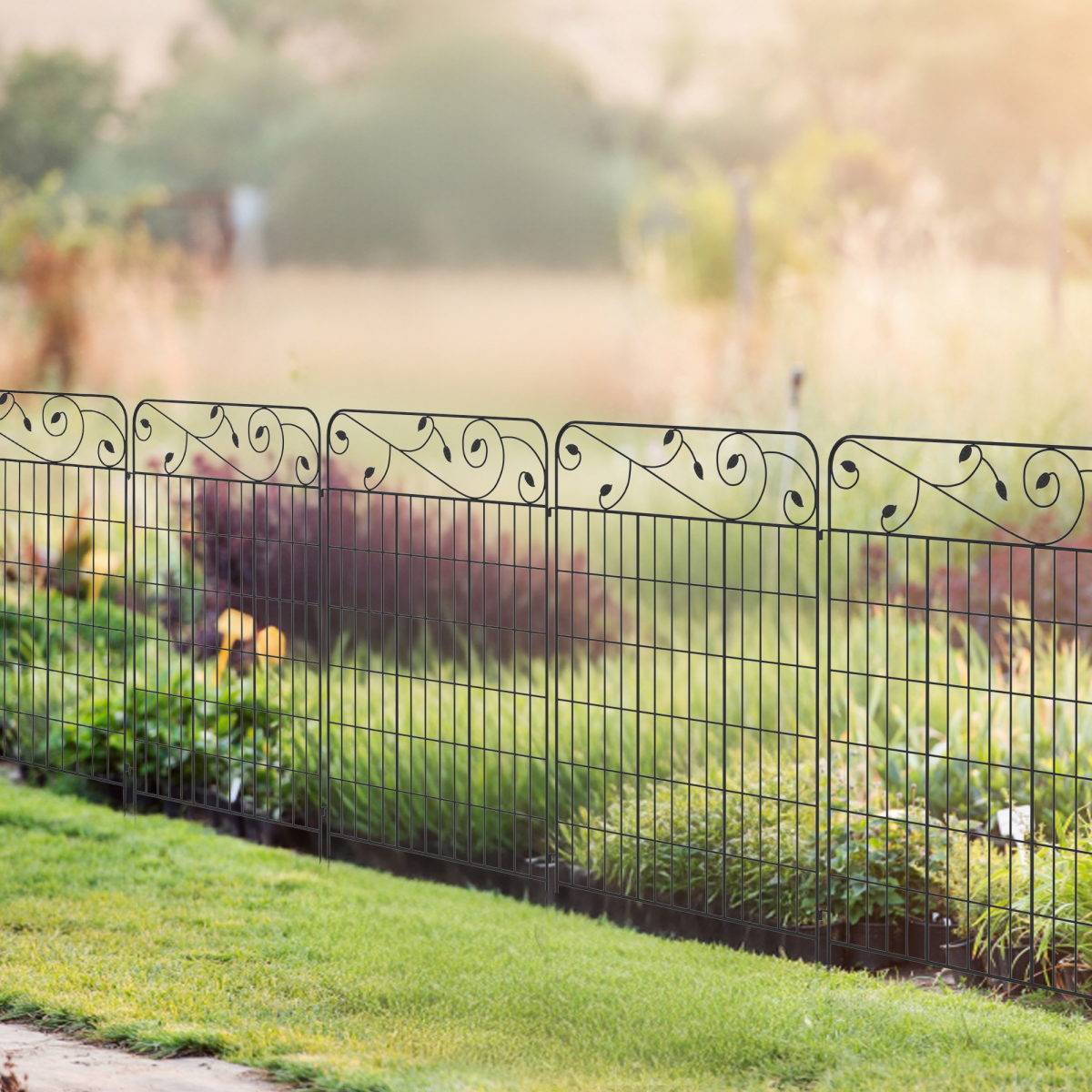 cortex-london-windsor-vine-garden-border-fence-panels-set-of-4