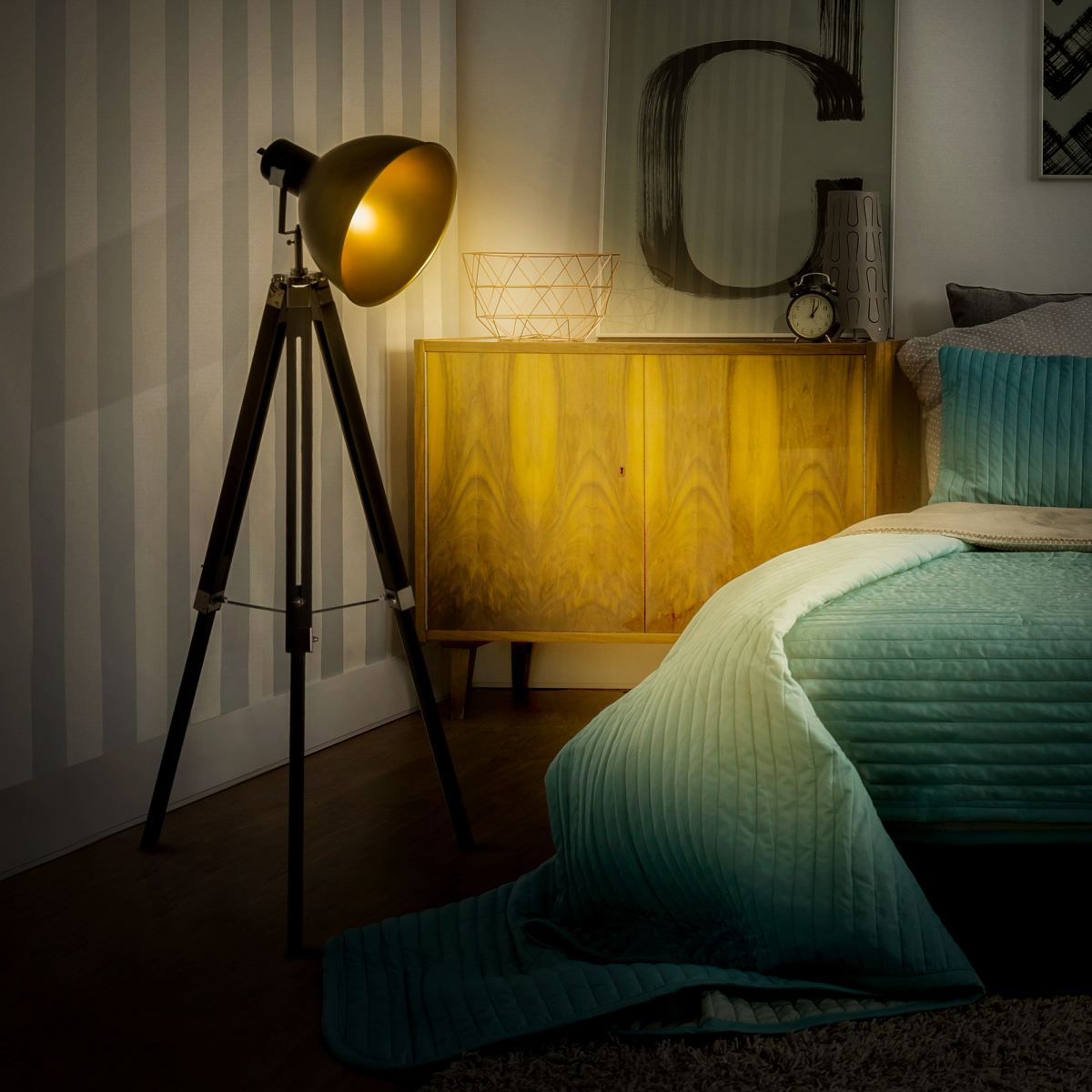 cortex-london-york-retro-tripod-floor-lamp-black-gold-pine-wood