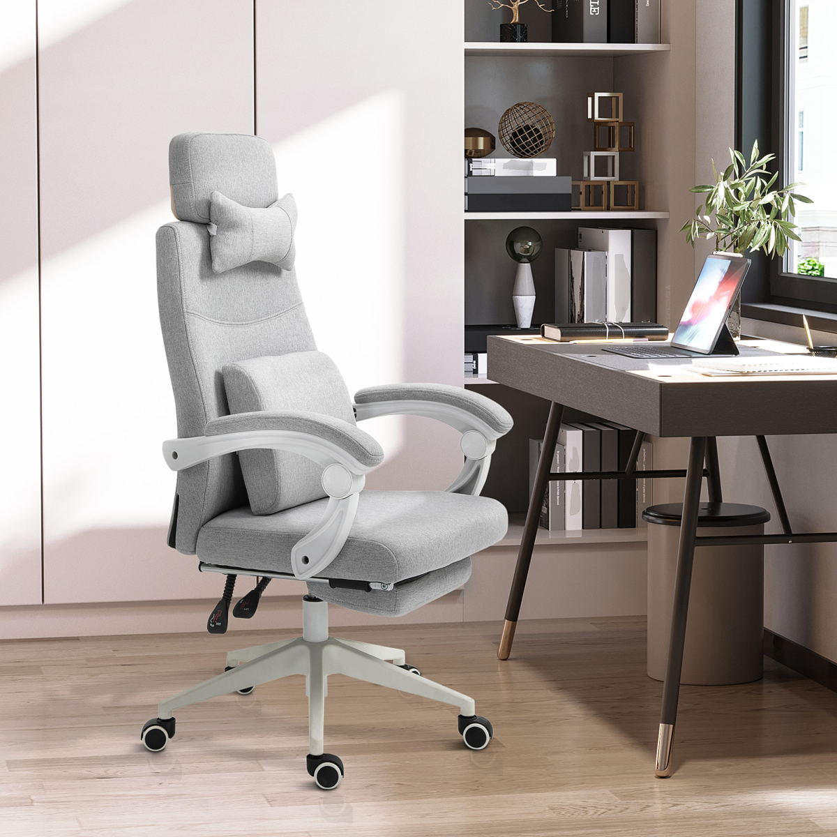 cortex-london-york-grey-ergonomic-home-office-chair-with-footrest