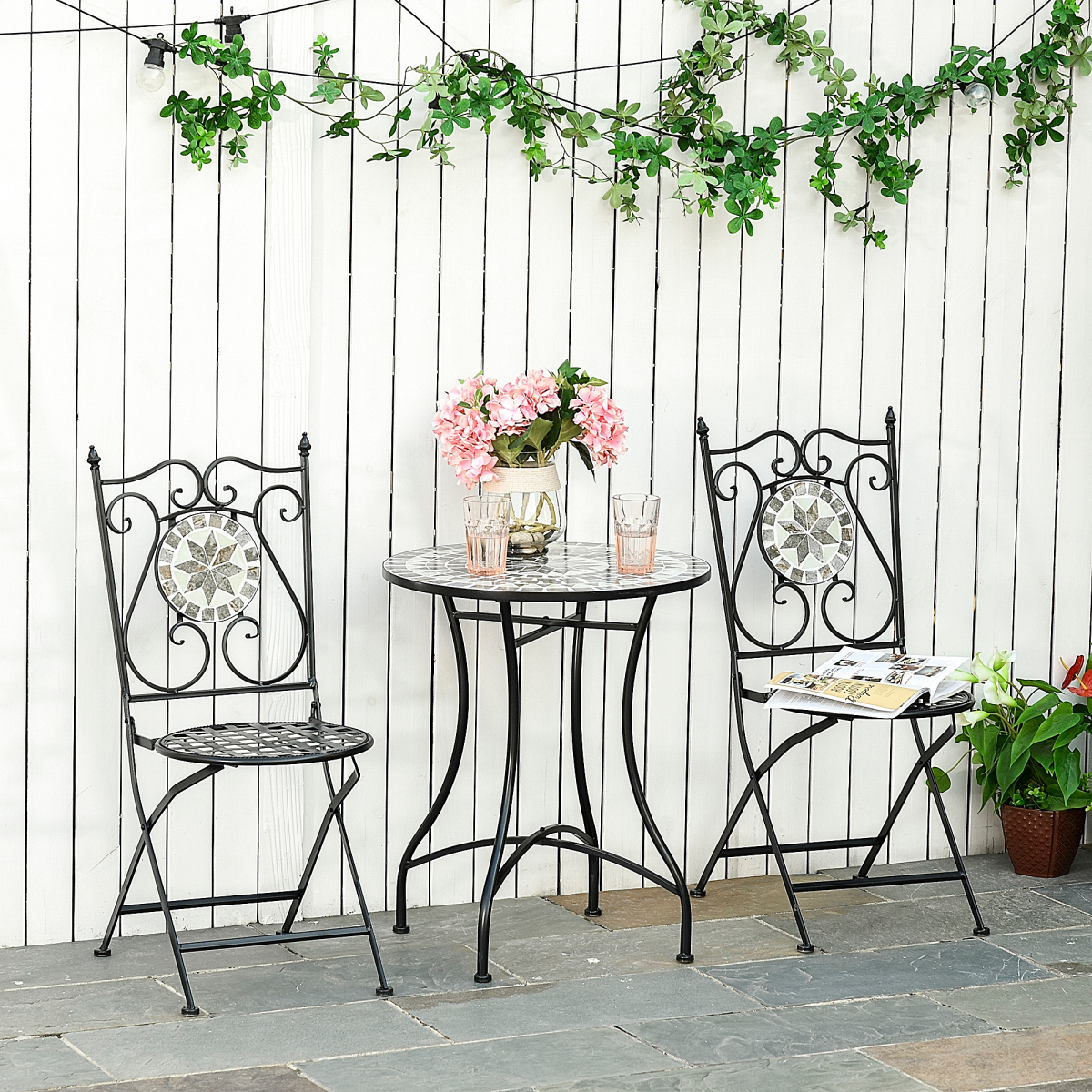 cortex-london-york-mosaic-tile-garden-bistro-set-folding-chairs
