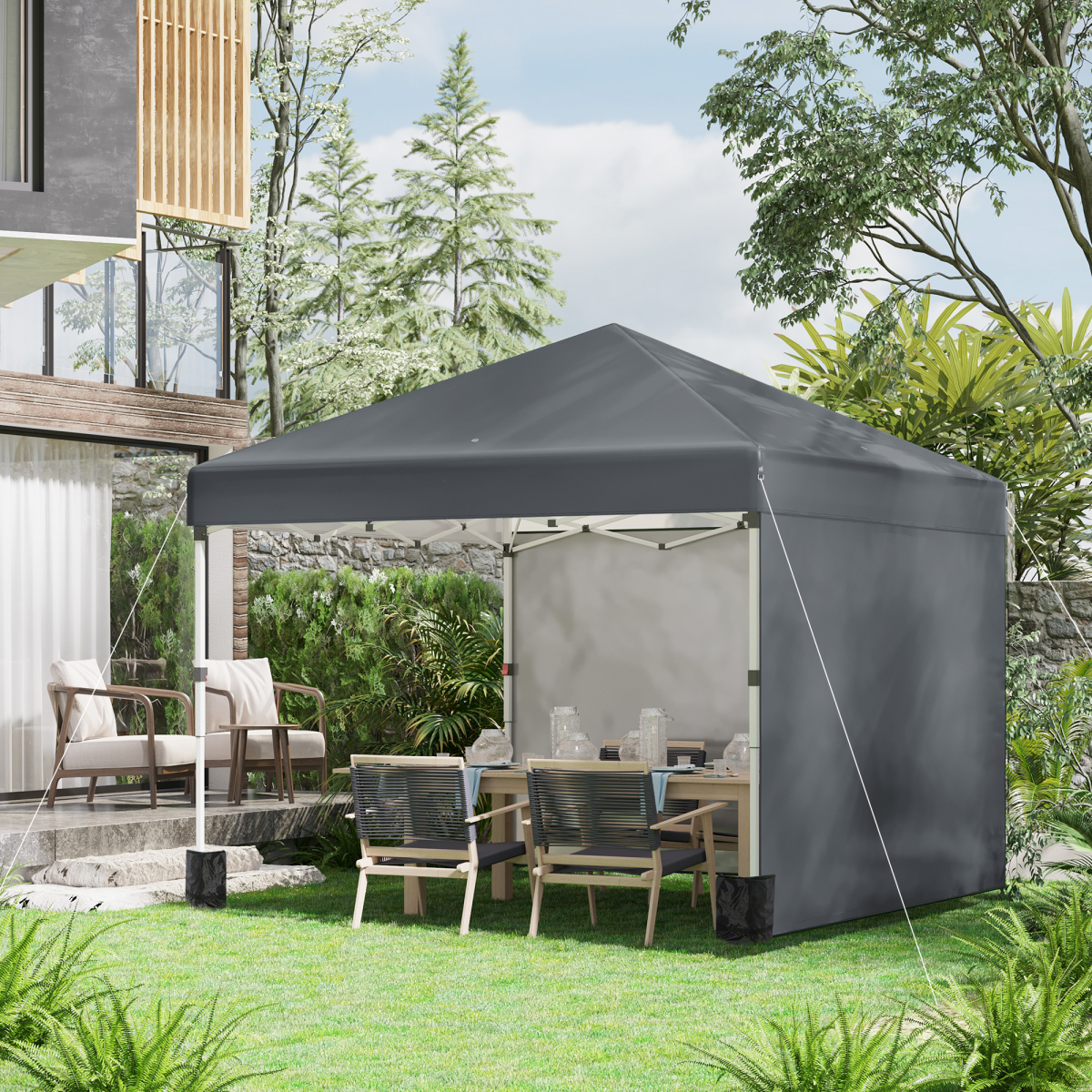 cortex-london-windsor-3-x-3-m-dark-grey-pop-up-gazebo-two-sidewalls