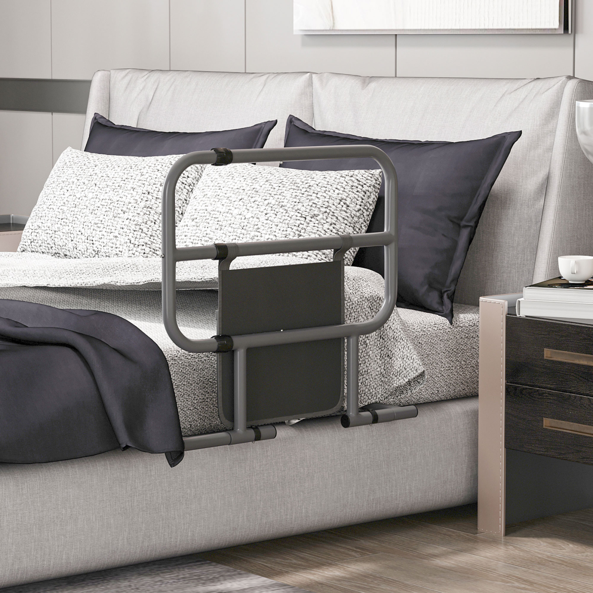 cortex-london-windsor-folding-bed-rail-elderly-safety-assist-bar-pocket