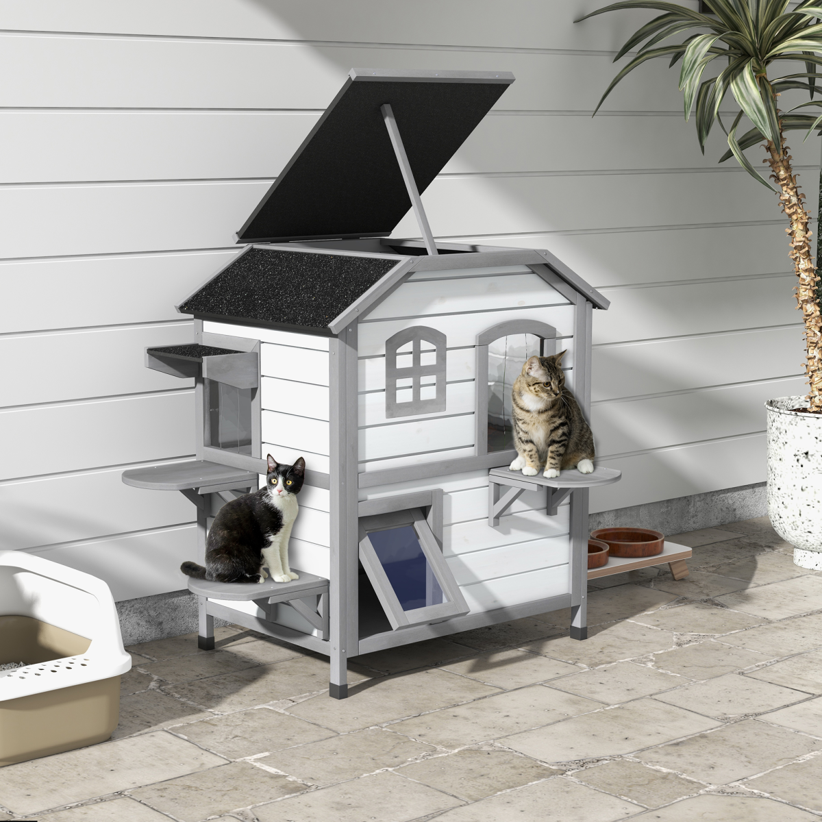 cortex-london-windsor-white-fir-wood-kitten-condo-openable-roof