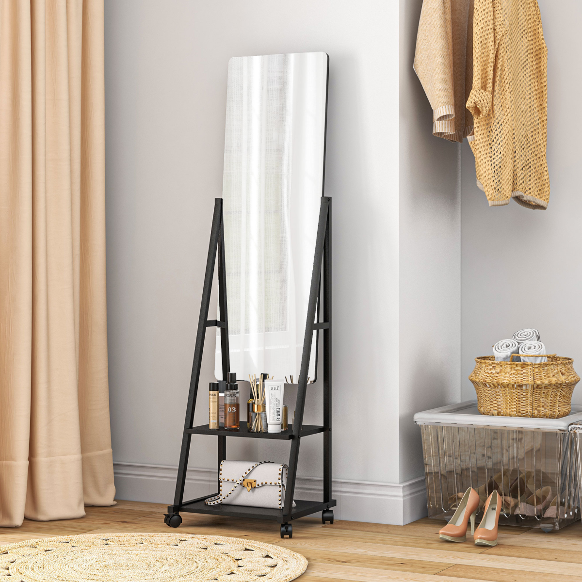 cortex-london-kensington-adjustable-full-length-mirror-two-shelves