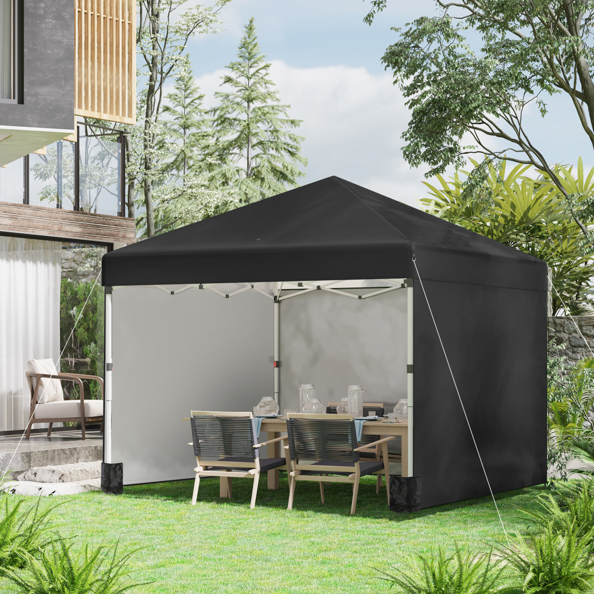cortex-london-windsor-black-pop-up-gazebo-party-tent-three-sidewalls