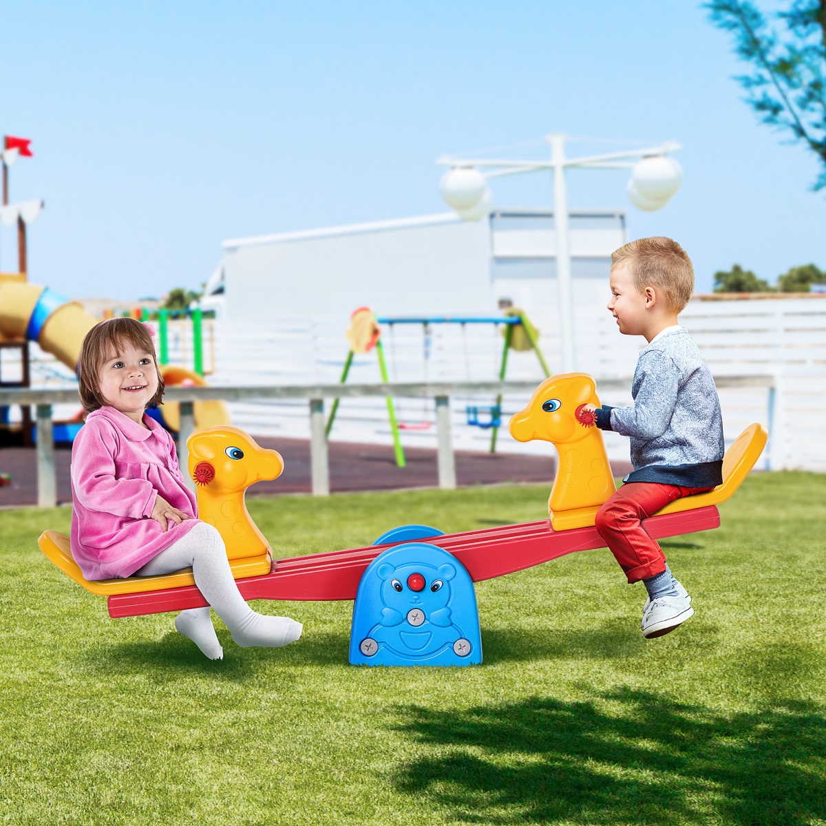 cortex-london-windsor-animal-kids-seesaw-two-seat-teeter-totter-easy-grip-handles