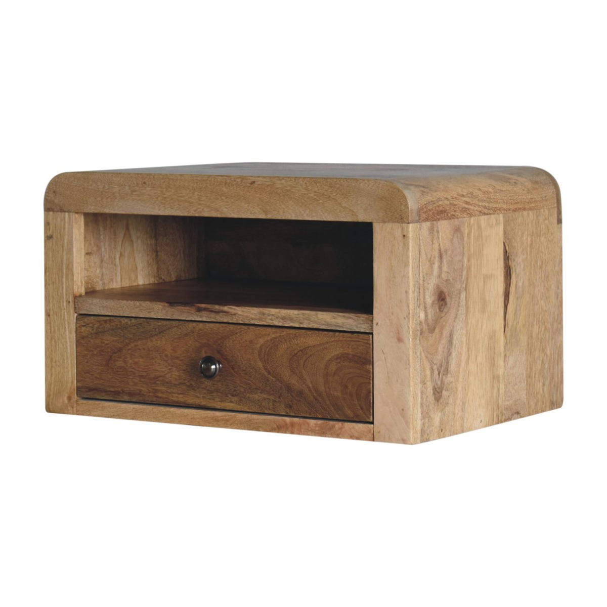 cortex-london-york-floating-bedside-solid-mango-wood-oakish-one-drawer-one-shelf