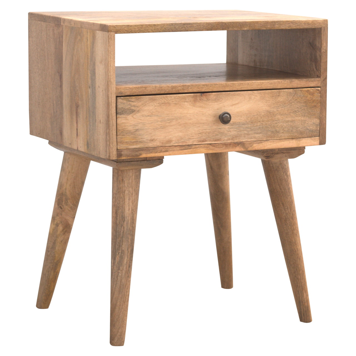 cortex-london-windsor-beige-solid-mango-wood-bedside-table-one-drawer-open-slot