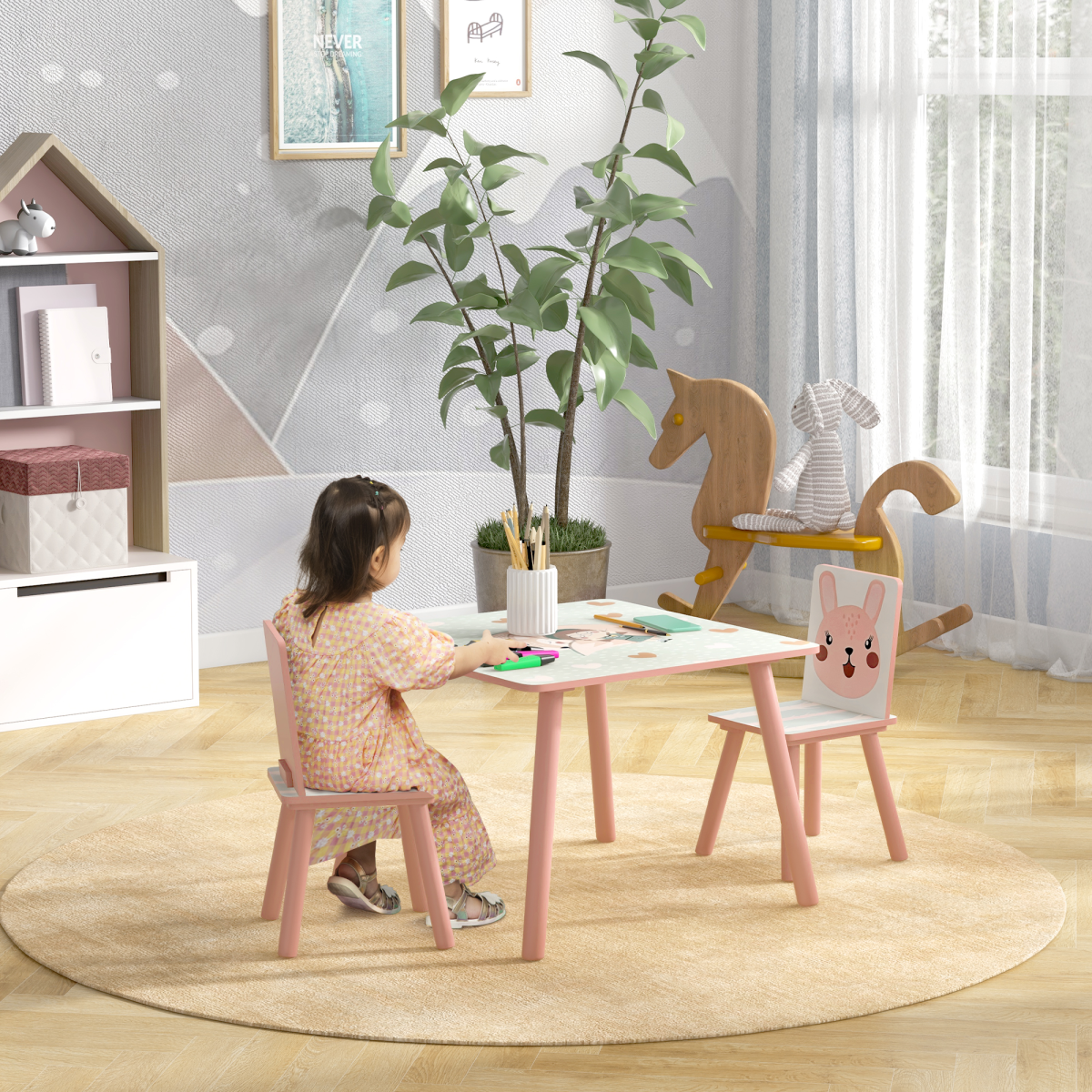 cortex-london-windsor-pink-kids-table-and-chairs-set-zonekiz