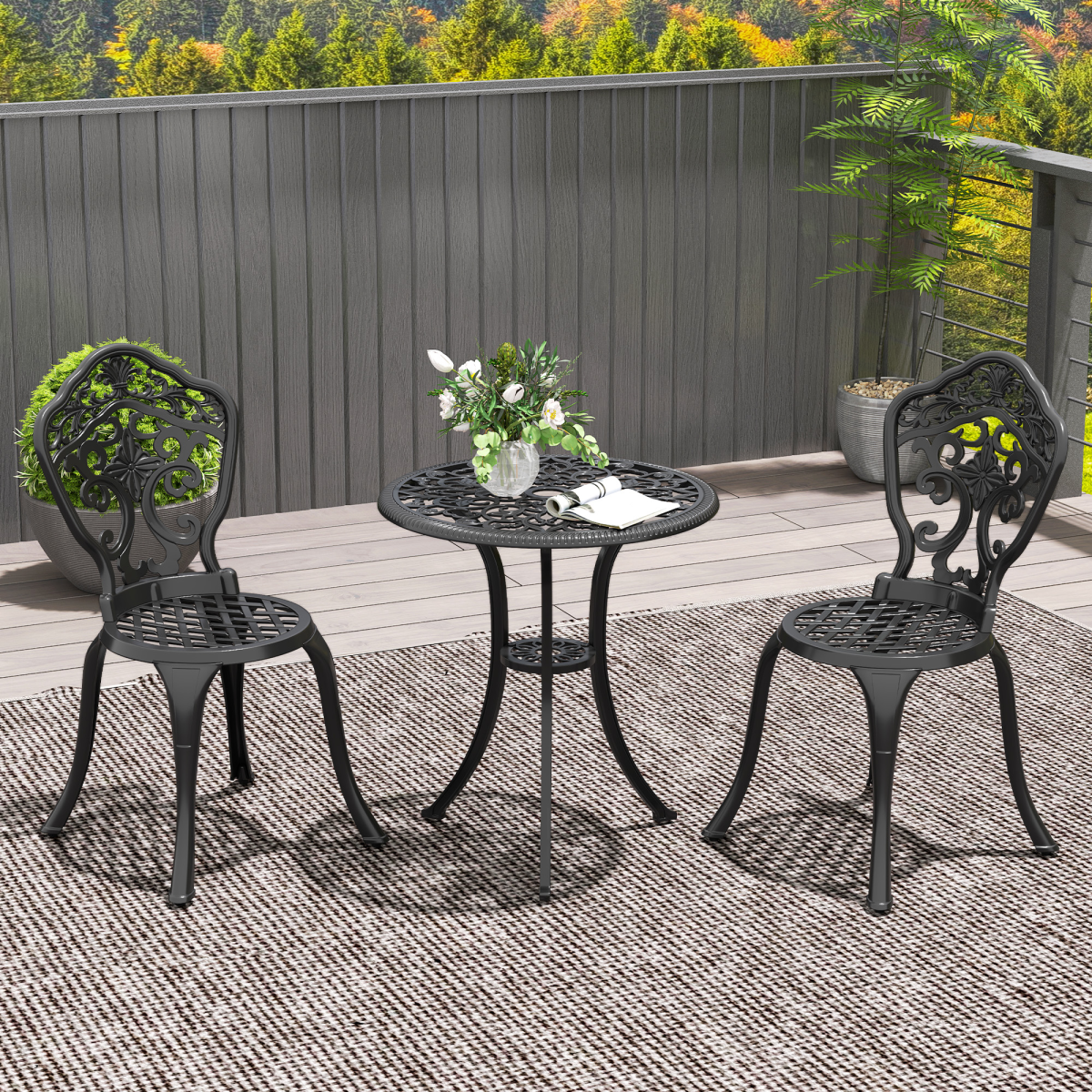 cortex-london-kensington-black-cast-aluminium-bistro-set-two-chairs-table-parasol-hole