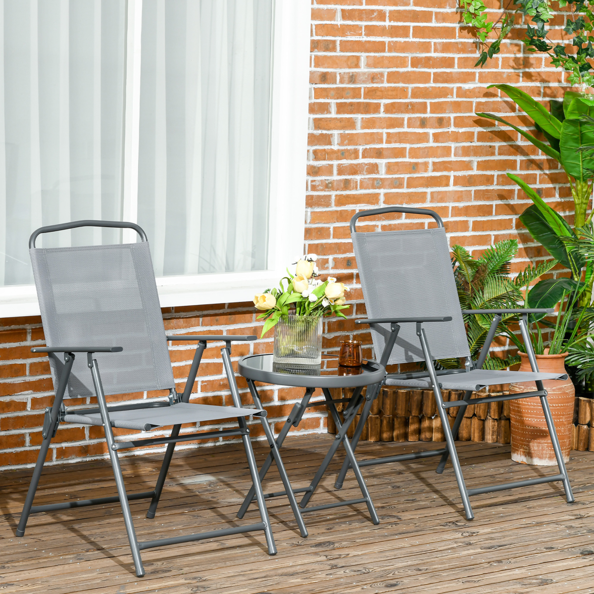 cortex-london-windsor-folding-patio-bistro-set-grey