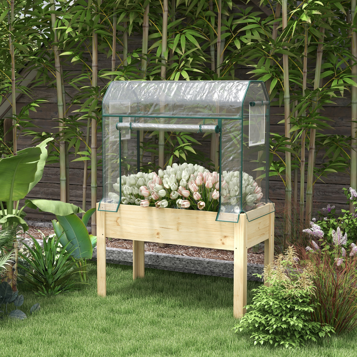 cortex-london-kew-garden-wooden-raised-planter-greenhouse-cover