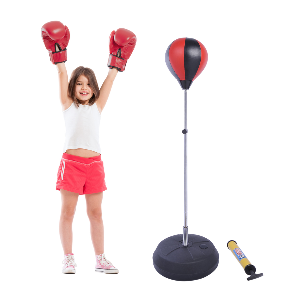 cortex-london-windsor-kids-adjustable-boxing-training-set-6oz-gloves
