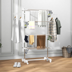 cortex-london-windsor-four-layer-folding-clothes-rail-with-wheels-white-silver