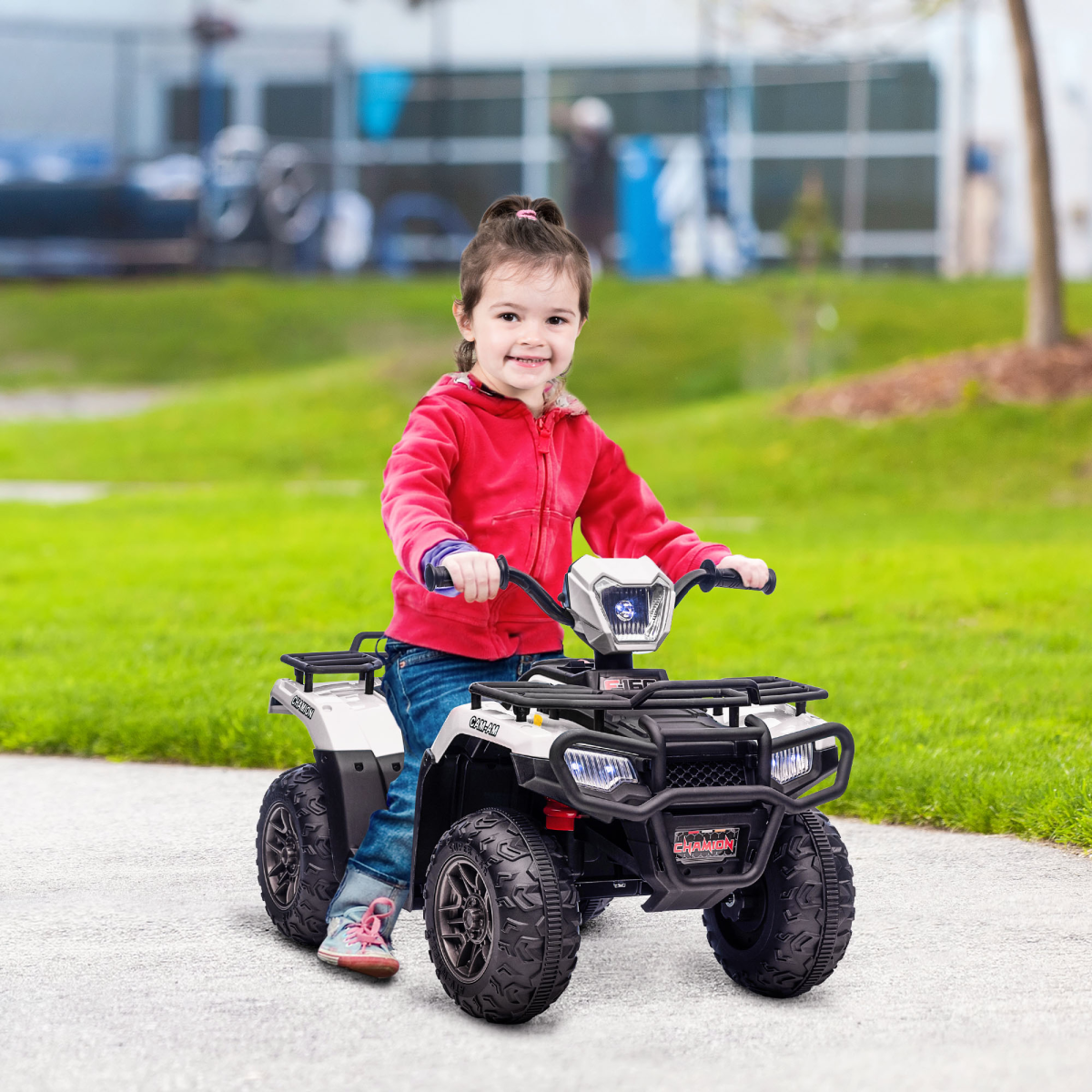 cortex-london-windsor-kids-12v-electric-quad-bike-led-headlights-music-white