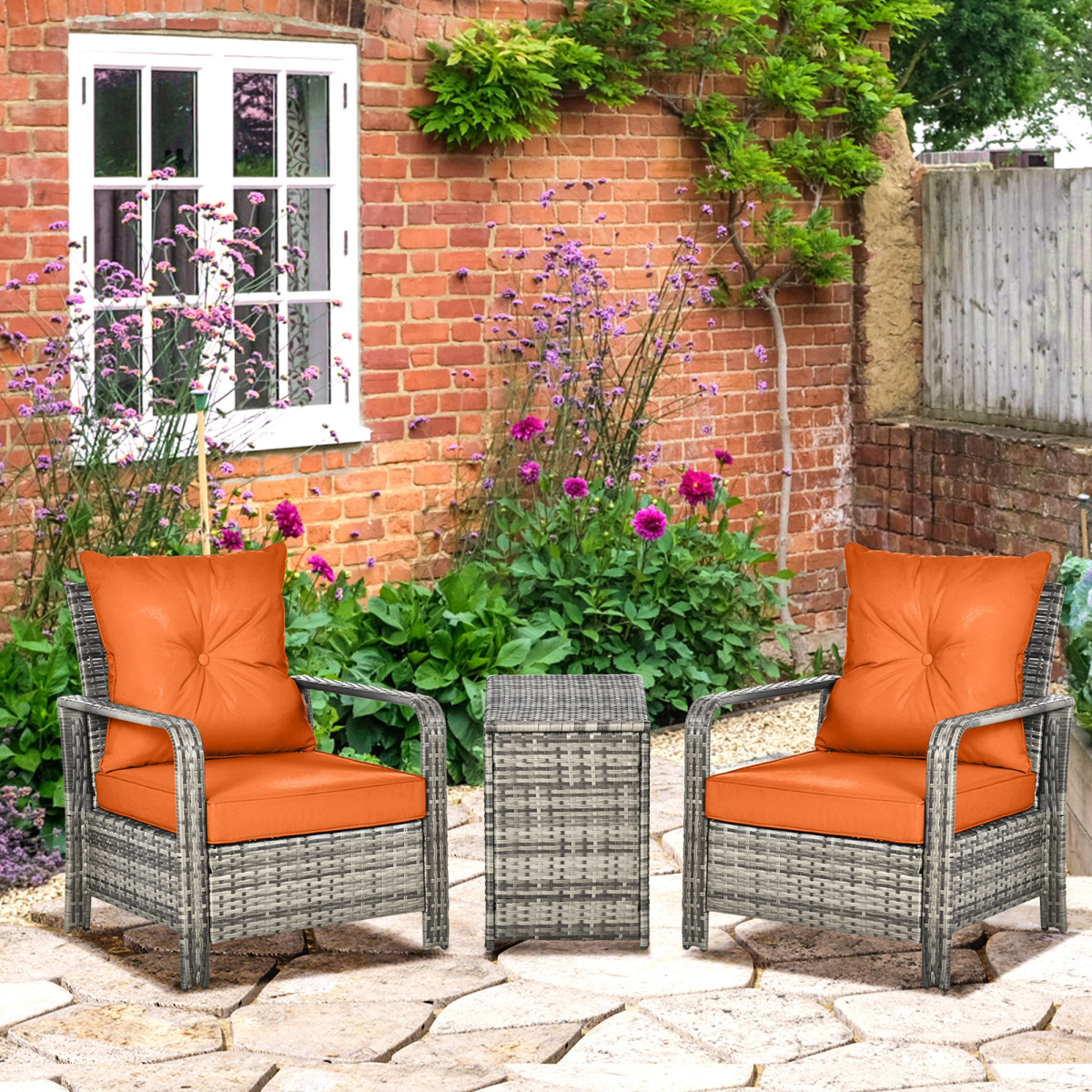 cortex-london-windsor-orange-pe-rattan-garden-sofa-set-two-armchairs-storage-table