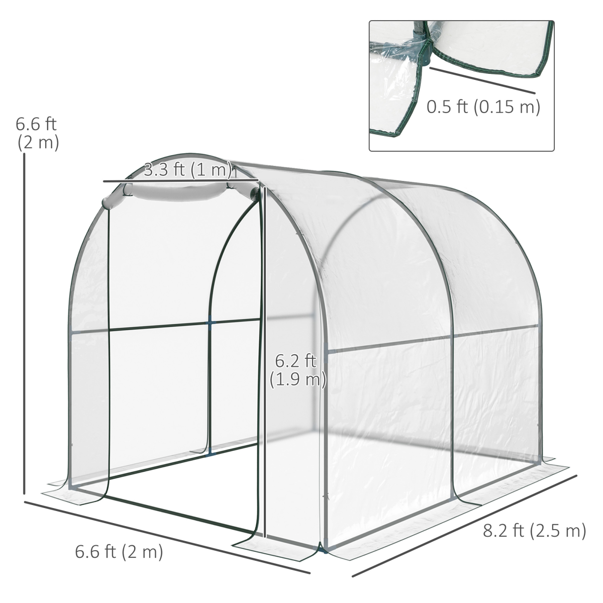 cortex-london-kew-greenhouse-transparent-pvc-steel-tube-roll-up-zippered-door