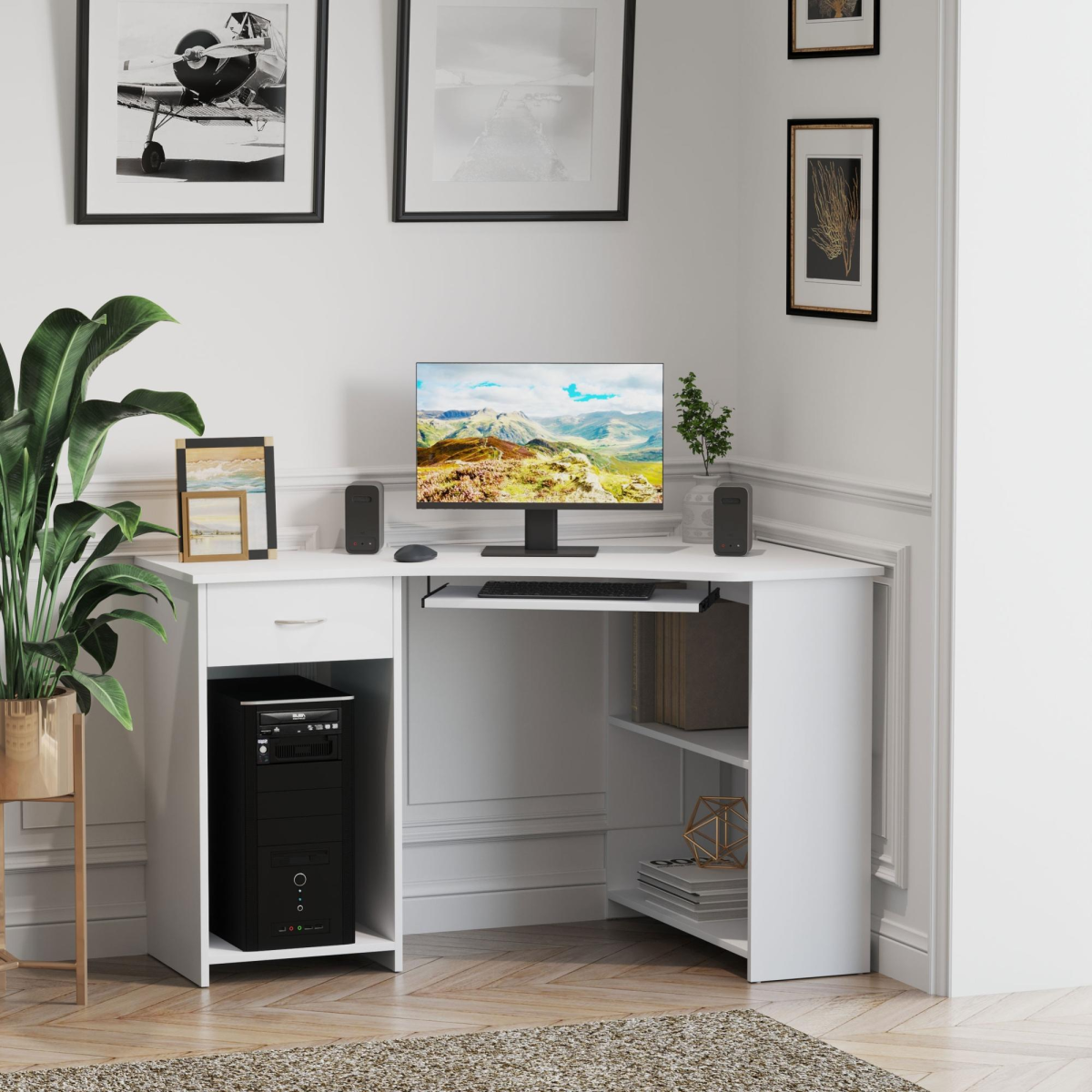 cortex-london-york-l-shaped-corner-computer-desk-2-shelves-white