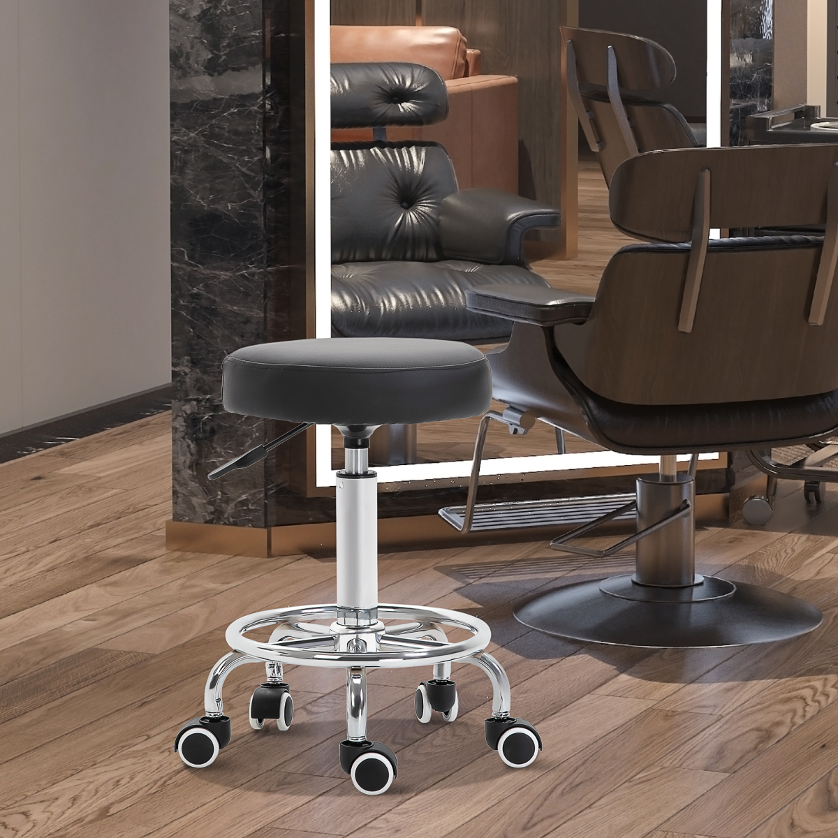 cortex-london-york-adjustable-pu-leather-stool-footrest