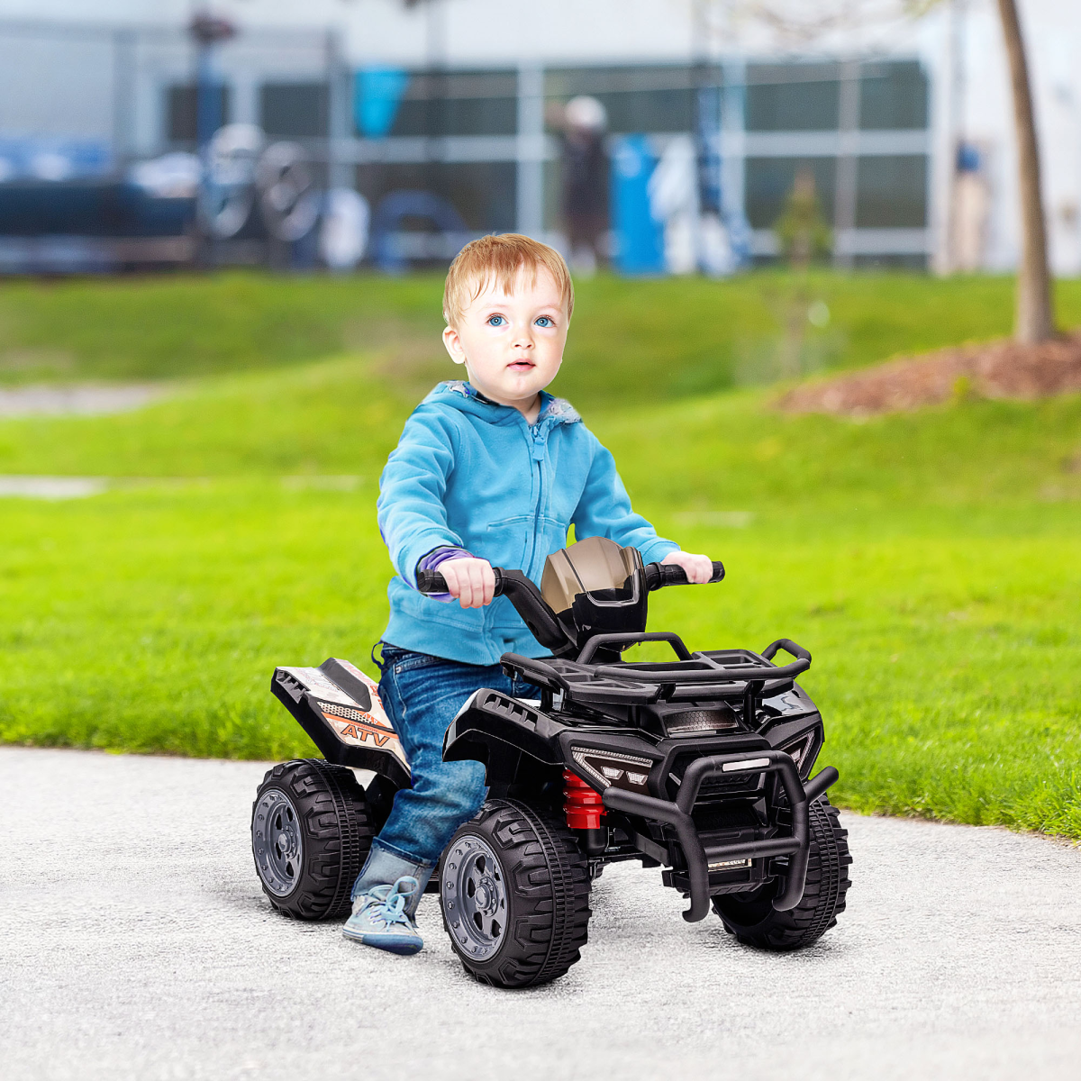 cortex-london-windsor-kids-four-wheeler-atv-car-music-black
