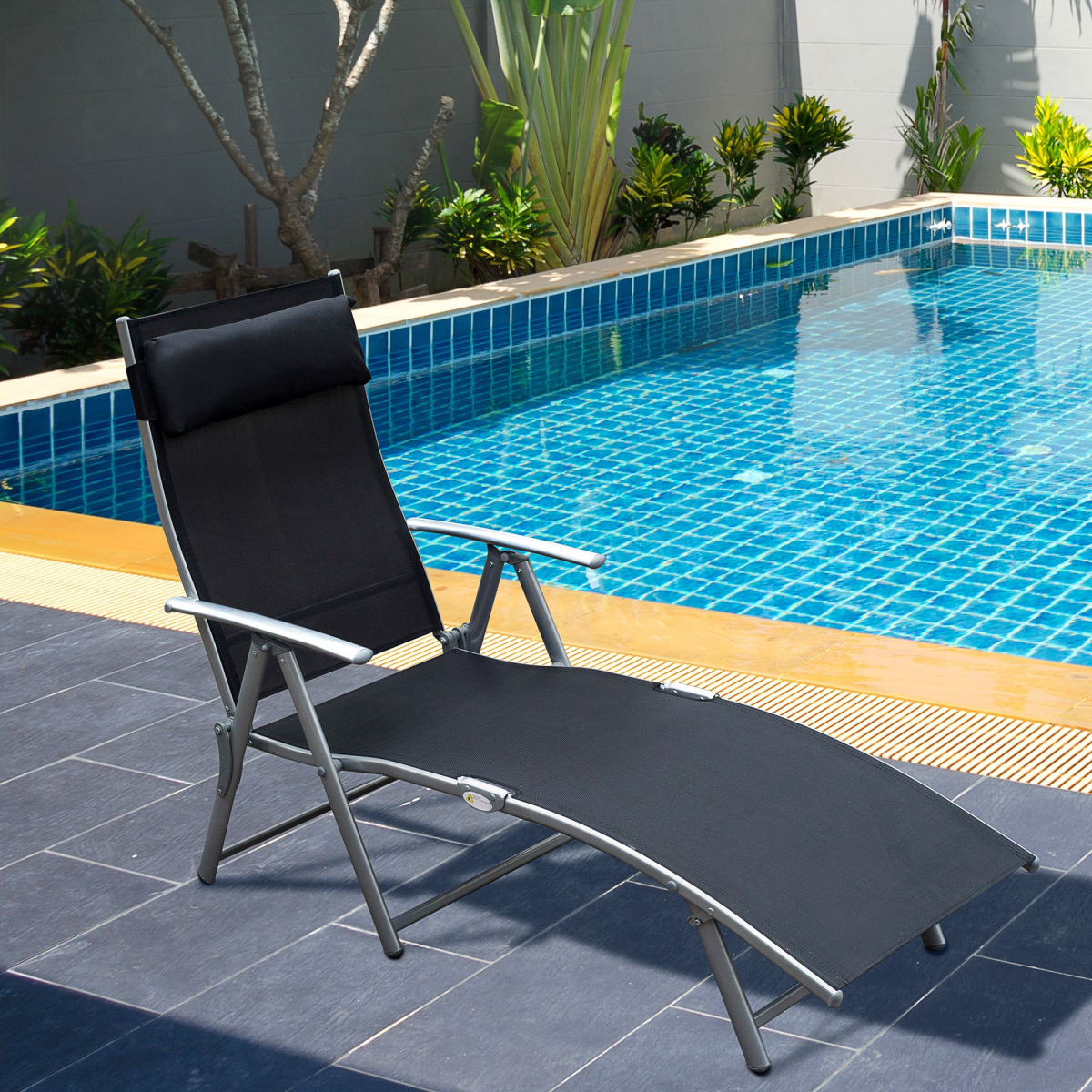 cortex-london-windsor-black-textilene-folding-sun-lounger-recliner